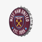 WEST HAM UNITED - BOTTLE CAP SIGN