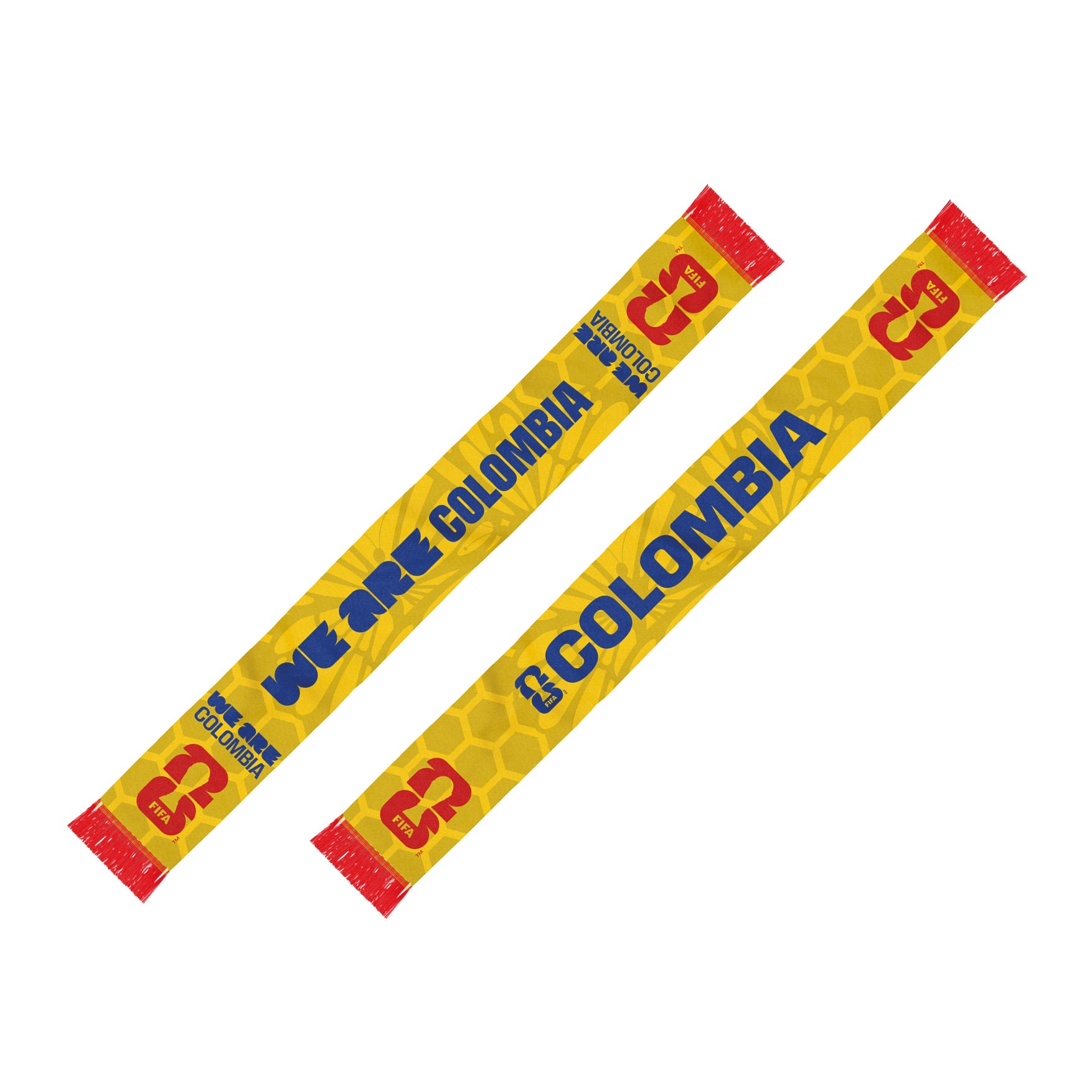 COLOMBIA - FIFA WORLD CUP DOUBLE-SIDED PRINTED SCARF