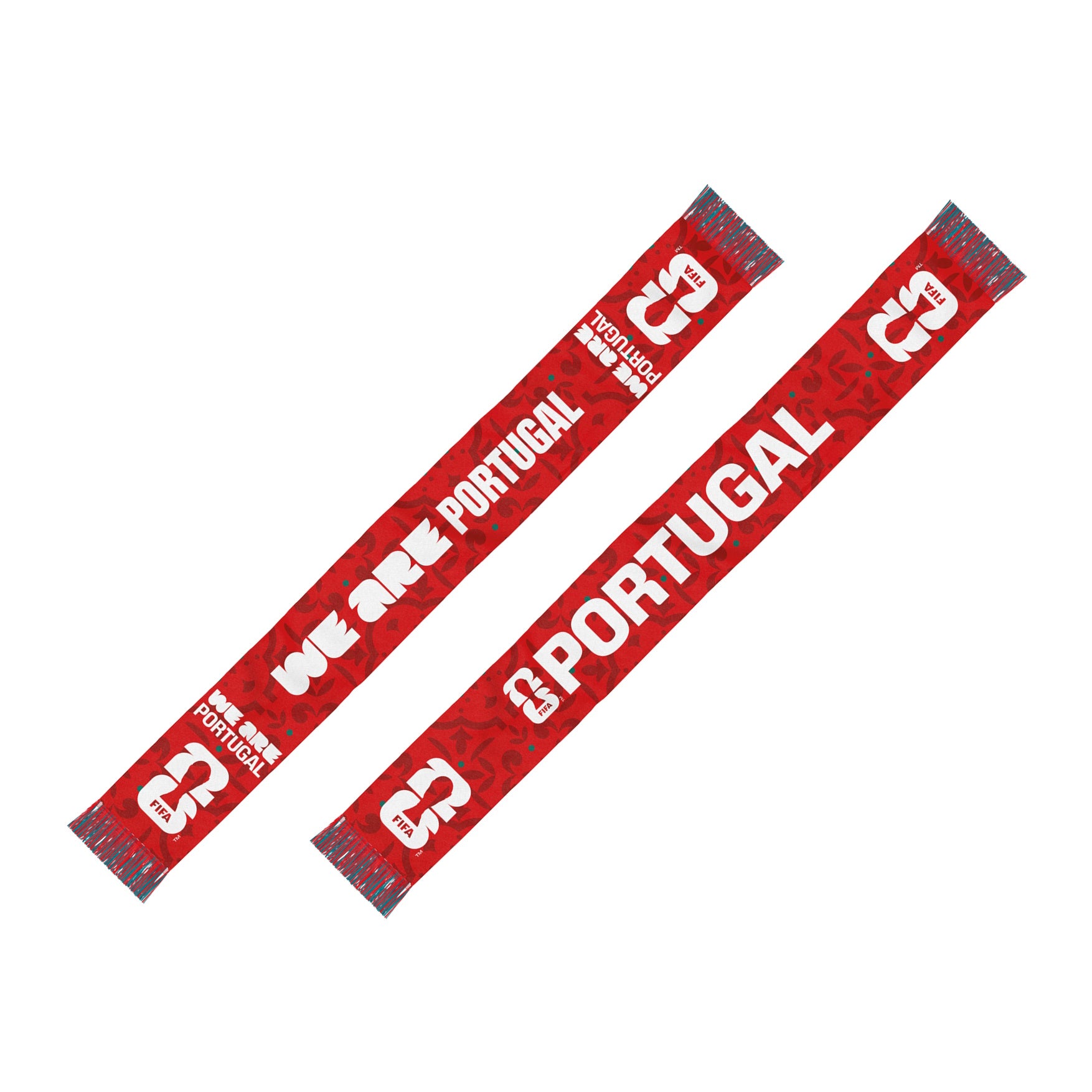 PORTUGAL - FIFA WORLD CUP DOUBLE-SIDED PRINTED SCARF