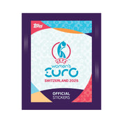 2025 TOPPS WOMEN’S EURO STICKERS – 50-PACK BOX (300 STICKERS)
