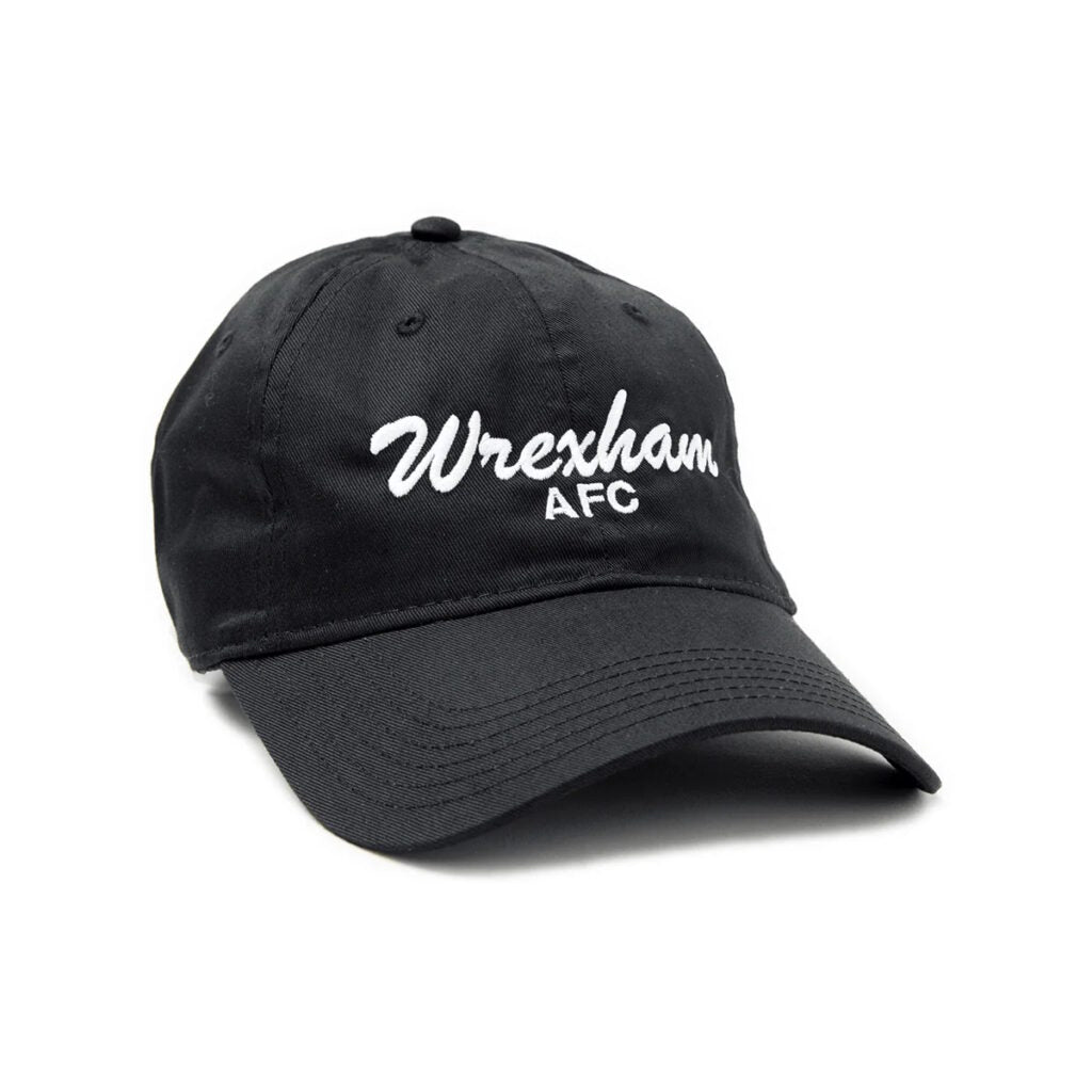 Wrexham_Script_Baseball_Cap_-_Black-scaled.jpg