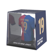 BARCELONA - LAMINE YAMAL SPLINK SOCCER JERSEY COLLECTIBLE (3.75″)