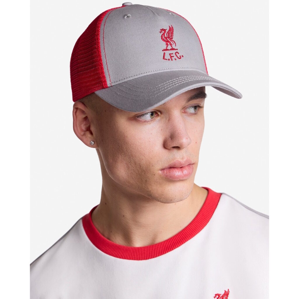 LIVERPOOL - GREY & RED 86 TRUCKER HAT
