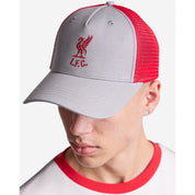 LIVERPOOL - GREY & RED 86 TRUCKER HAT