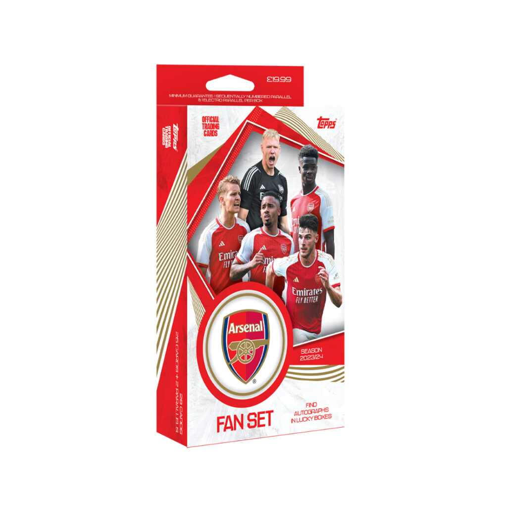 2023-24 TOPPS ARSENAL FAN SET (28 CARDS)