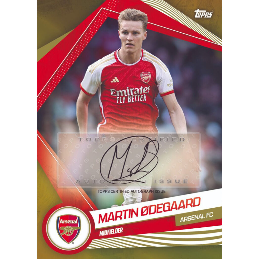 2023-24 TOPPS ARSENAL FAN SET (28 CARDS)