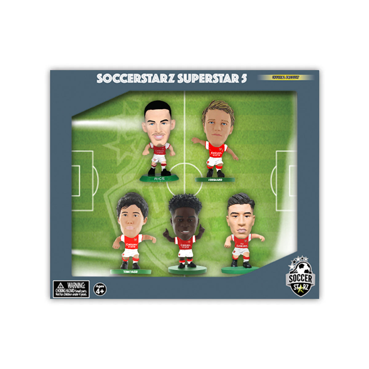 ARSENAL - 5 PLAYER SOCCERSTARZ TEAM SET