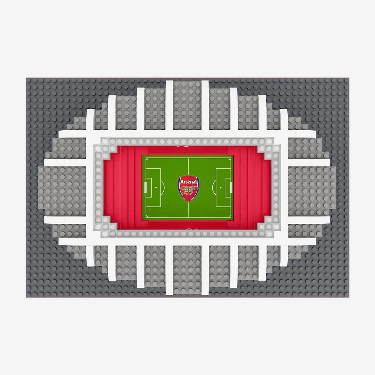 ARSENAL - BRXLZ 3D STADIUM CONSTRUCTION KIT (1072 PIECES)