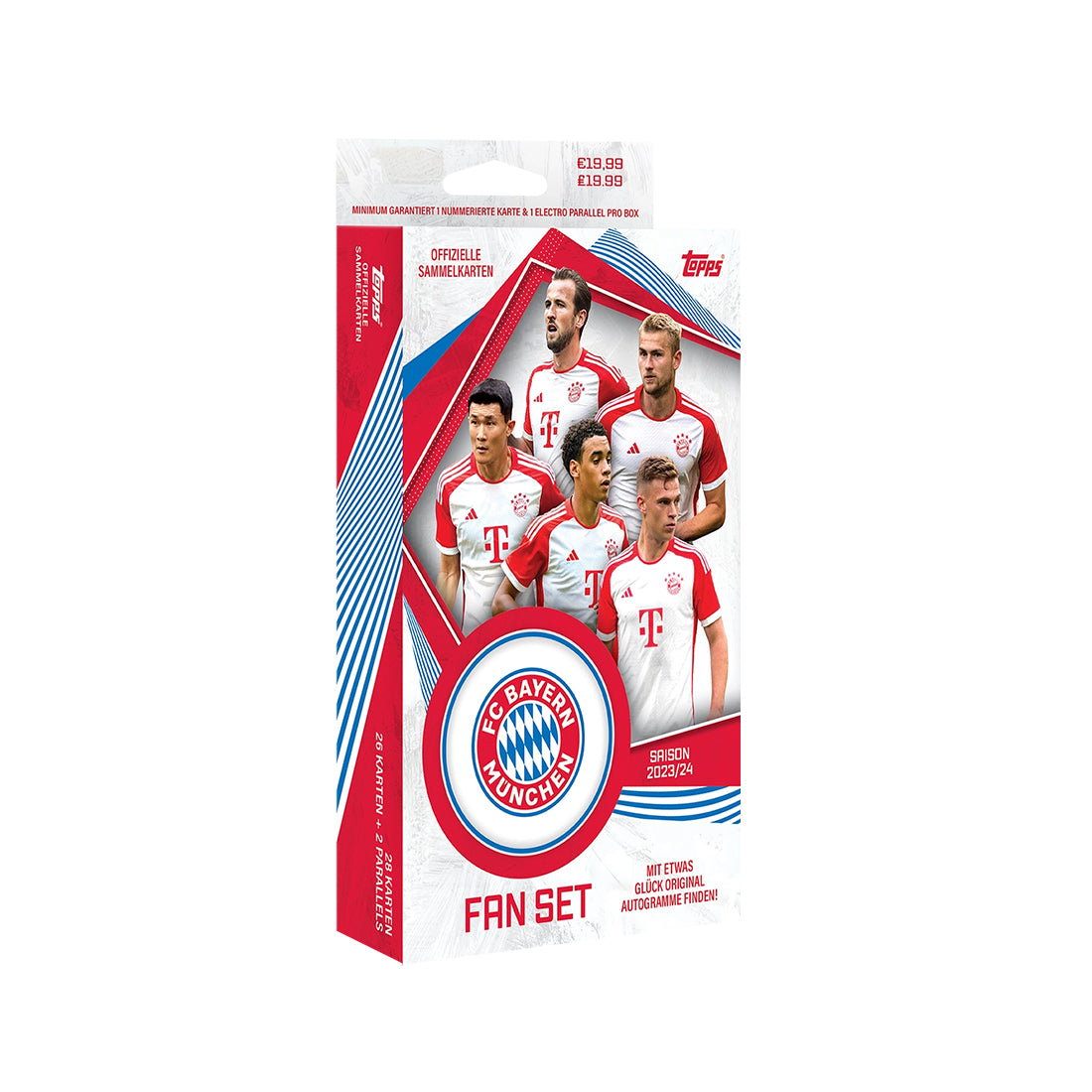 2023-24 TOPPS BAYERN MUNICH FAN SET (28 CARDS)