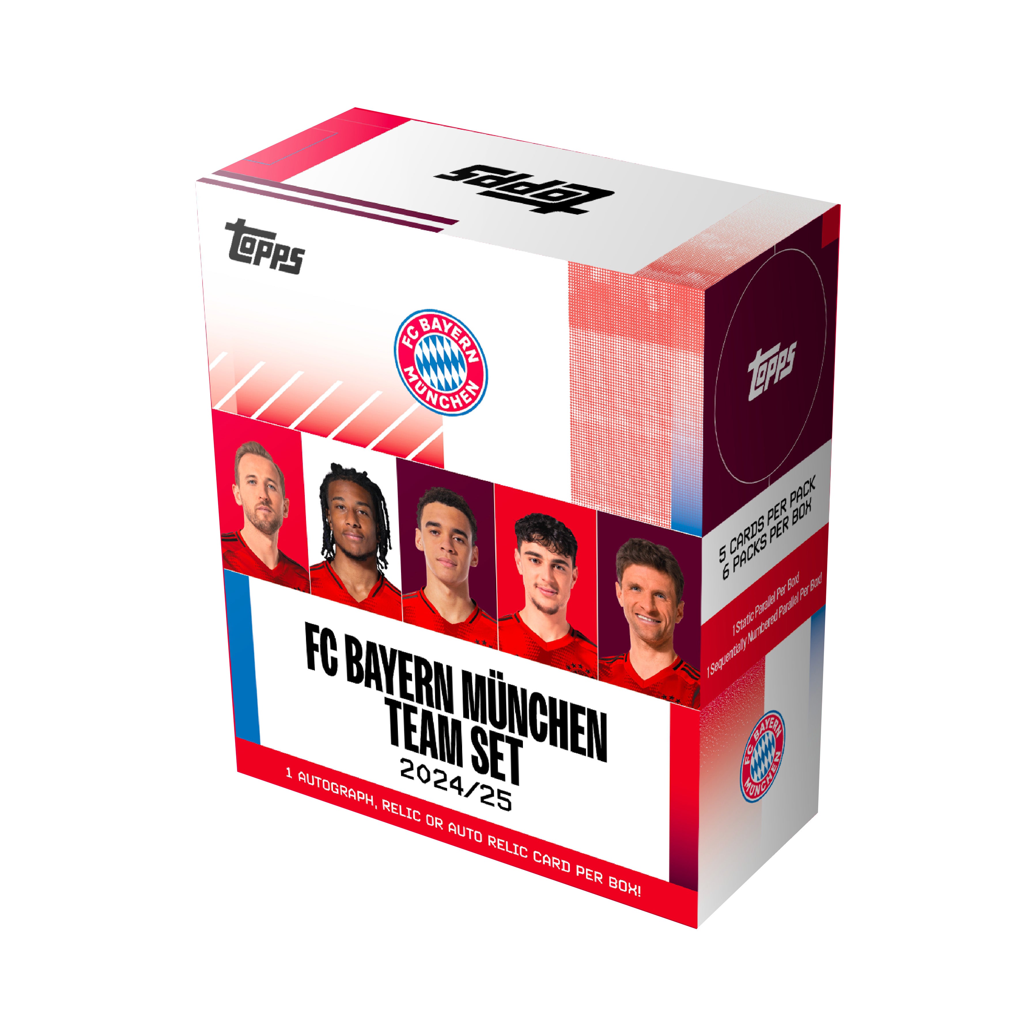 2024-25 TOPPS BAYERN MUNICH TEAM SET - BOX (30 CARDS) (PREORDER - IN STOCK MAR 27)