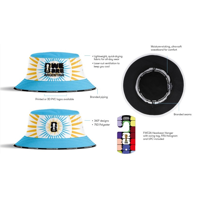 CROATIA - FIFA WORLD CUP PREMIUM BUCKET HAT