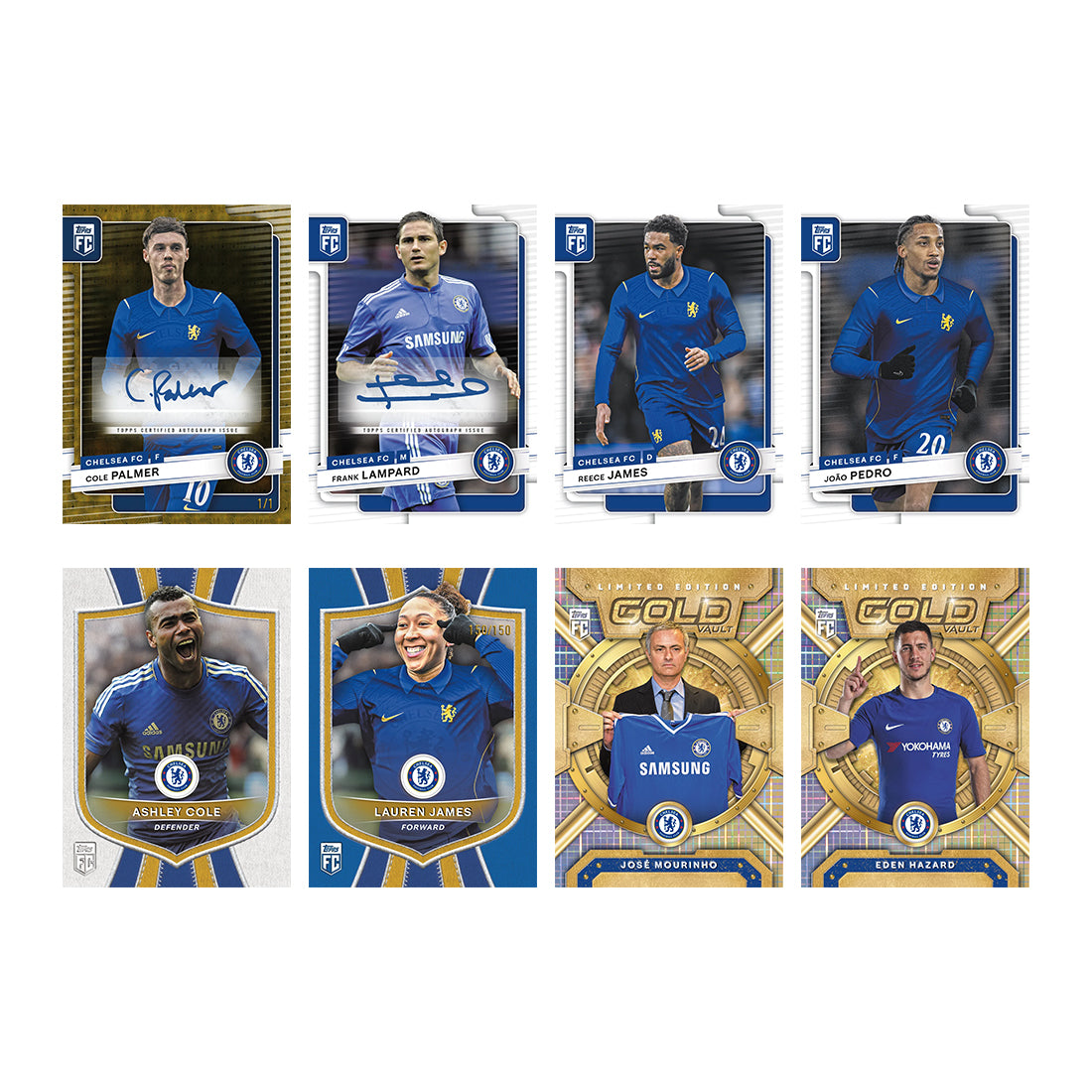 2026-27 TOPPS CHELSEA COLLECTORS TIN SET (35 CARDS + 2 PARALLELS)