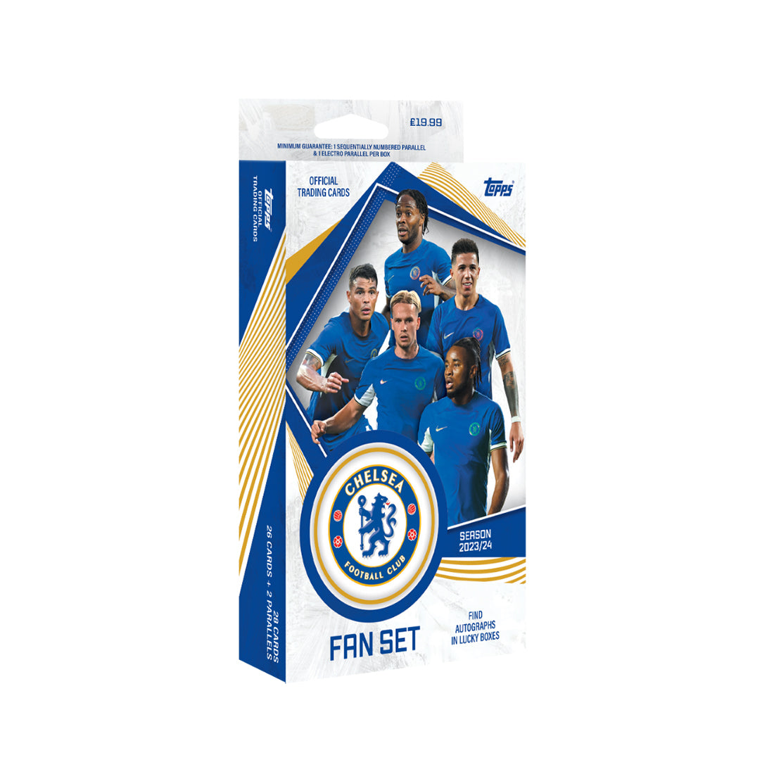 2023-24 TOPPS CHELSEA FAN SET (28 CARDS)