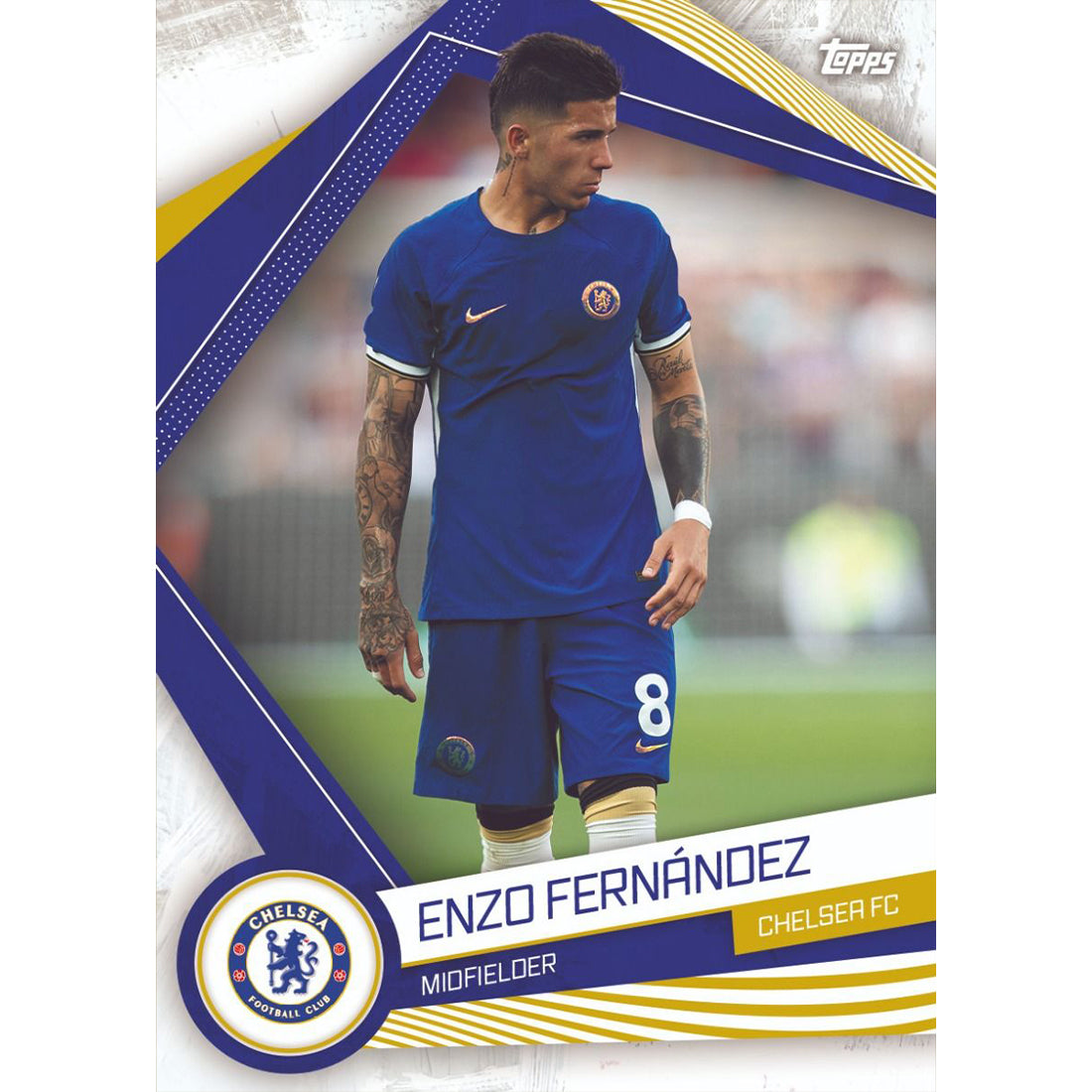 2023-24 TOPPS CHELSEA FAN SET (28 CARDS)