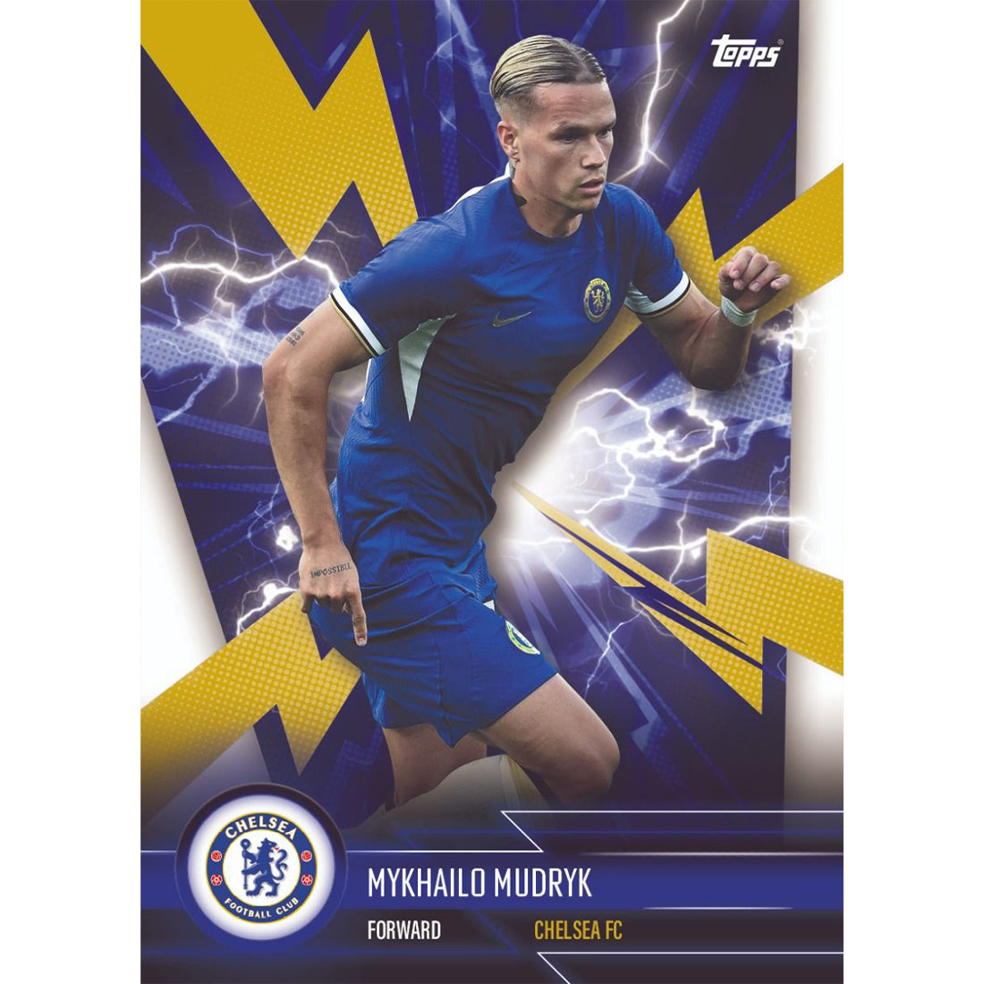 2023-24 TOPPS CHELSEA FAN SET (28 CARDS)