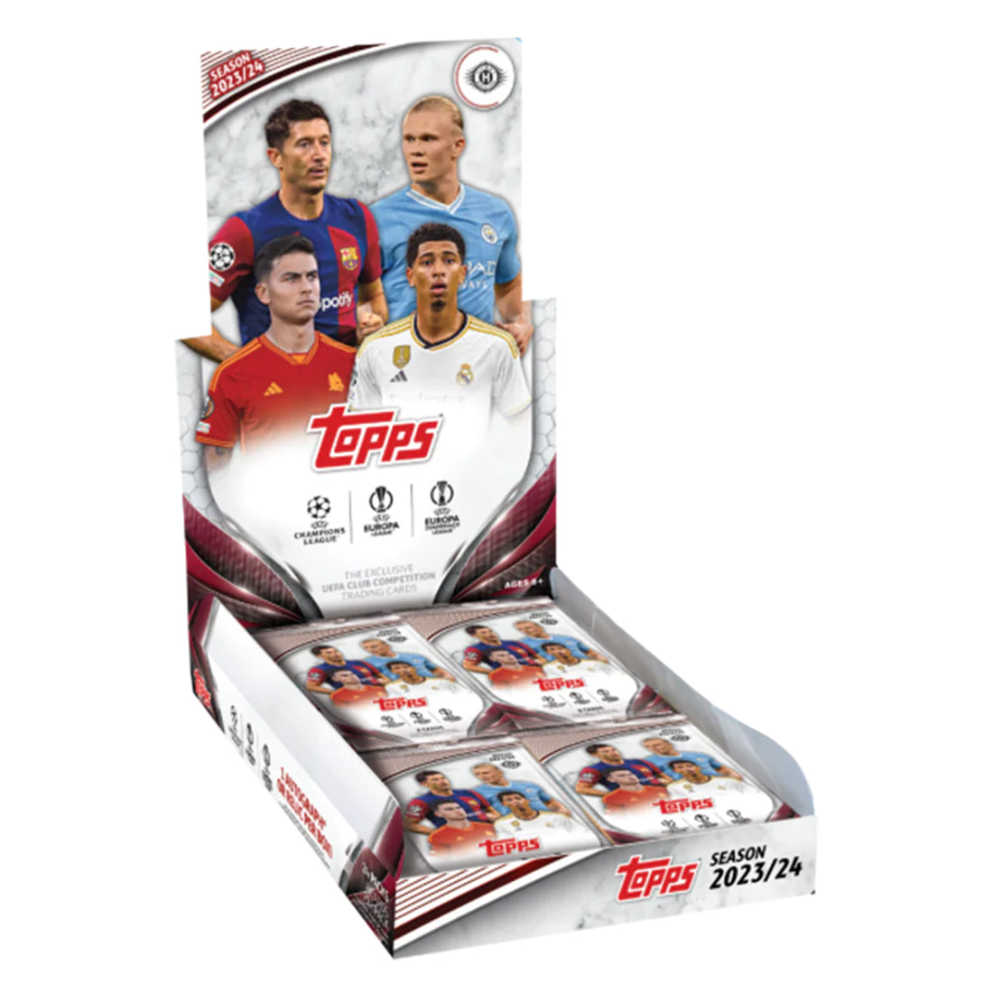 2023-24 TOPPS UEFA CLUB COMPETITIONS COLLECTION - BOX (192 CARDS)