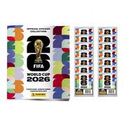 2026 PANINI FIFA WORLD CUP STICKERS - MEGA STARTER PACK (ALBUM + 98 STICKERS) (PREORDER - IN STOCK MAY 14)