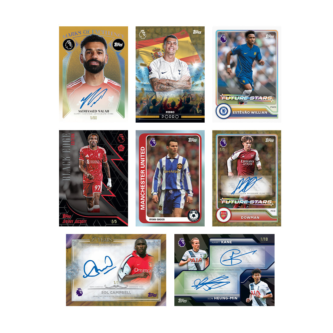 2026-27 TOPPS PREMIER LEAGUE FLAGSHIP CARDS – HOBBY BOX (203 CARDS + 3 BLACK EDGE & 1 AUTO) **LIMIT OF 3 PER CUSTOMER**