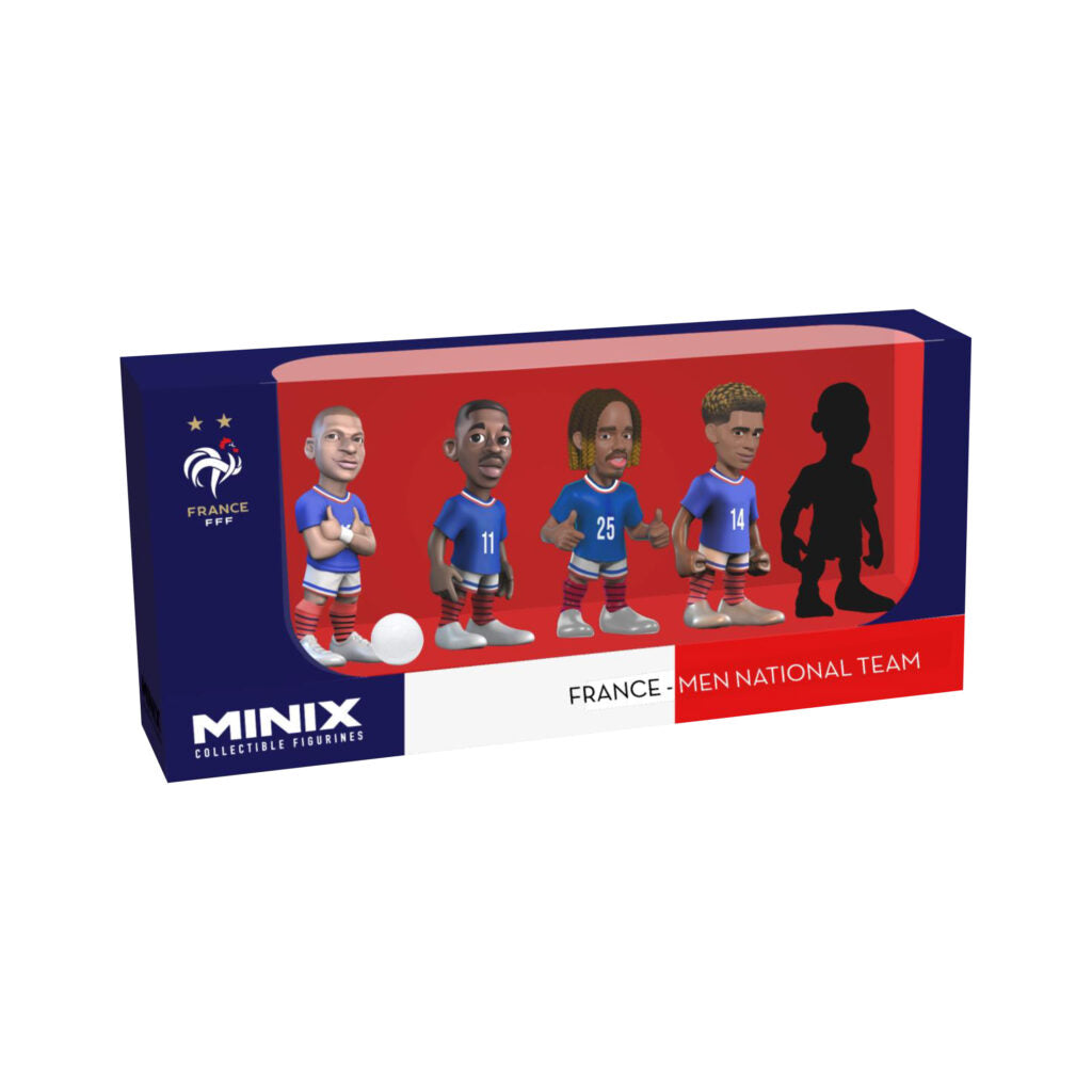 FRANCE – WORLD CUP 2026 MINIX FIGURINE SET (2.75″) (5-PACK) (PREORDER - IN STOCK MAY 22)