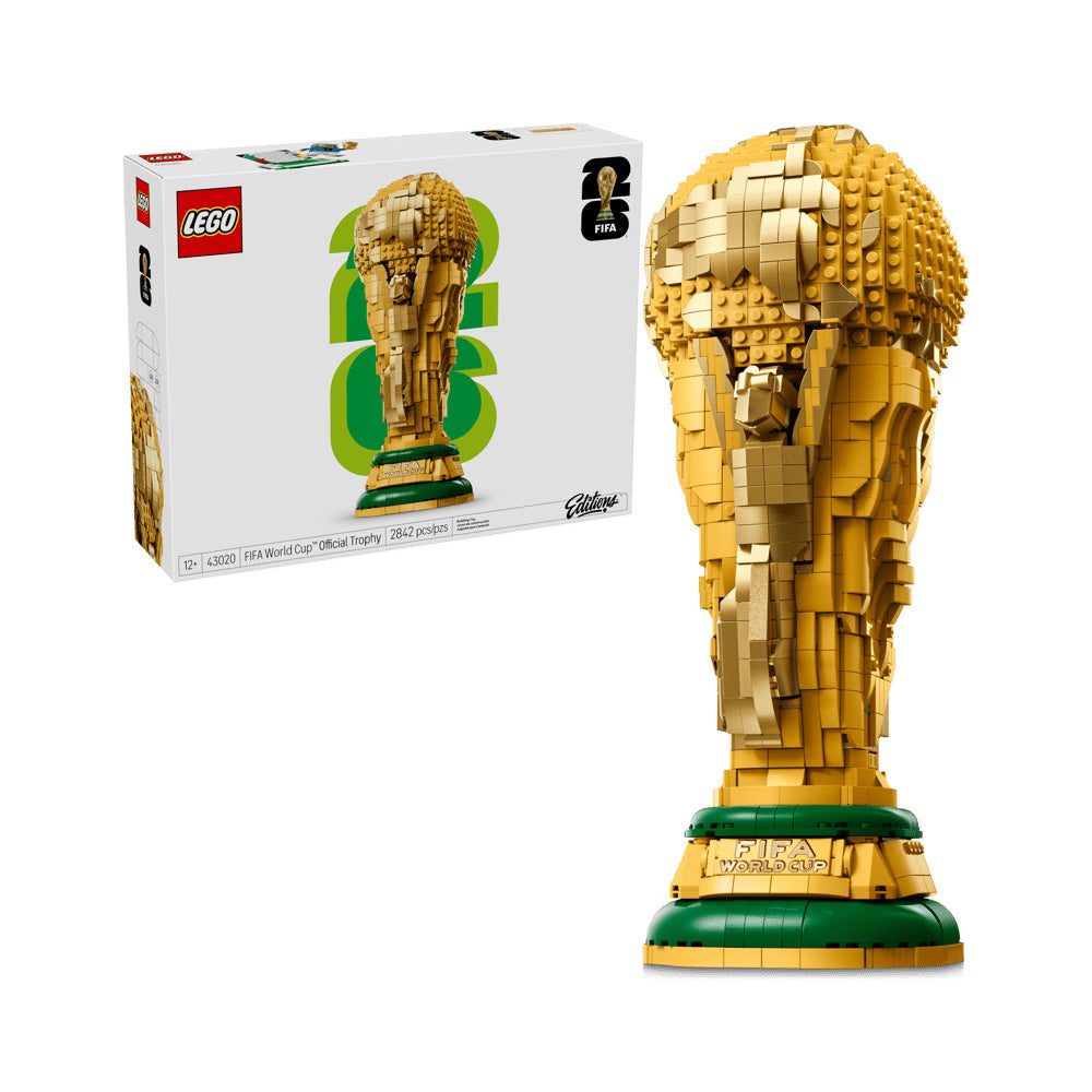 2026 FIFA WORLD CUP - OFFICIAL TROPHY LEGO EDITIONS SET (2842 PIECES)