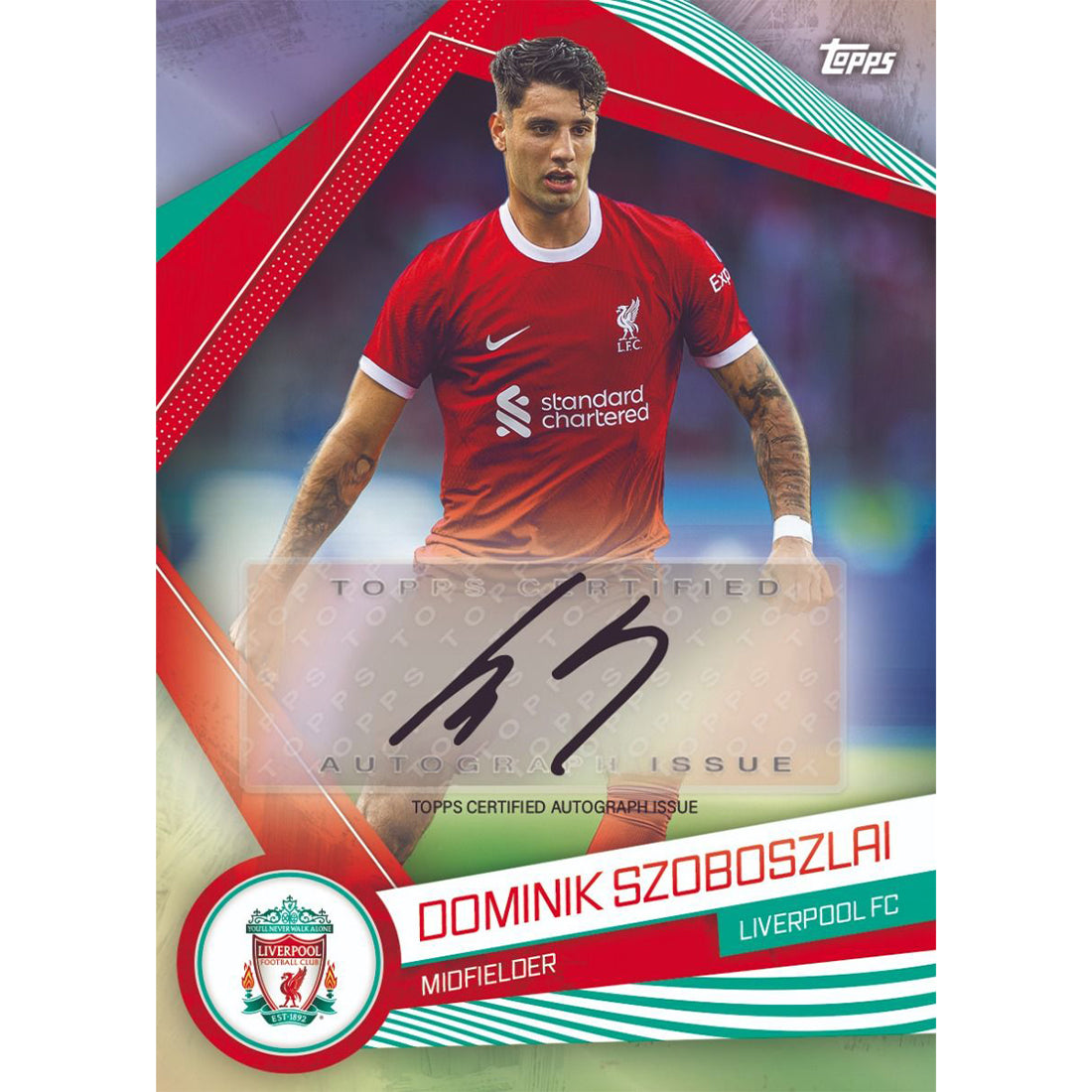 2023-24 TOPPS LIVERPOOL FAN SET (28 CARDS)