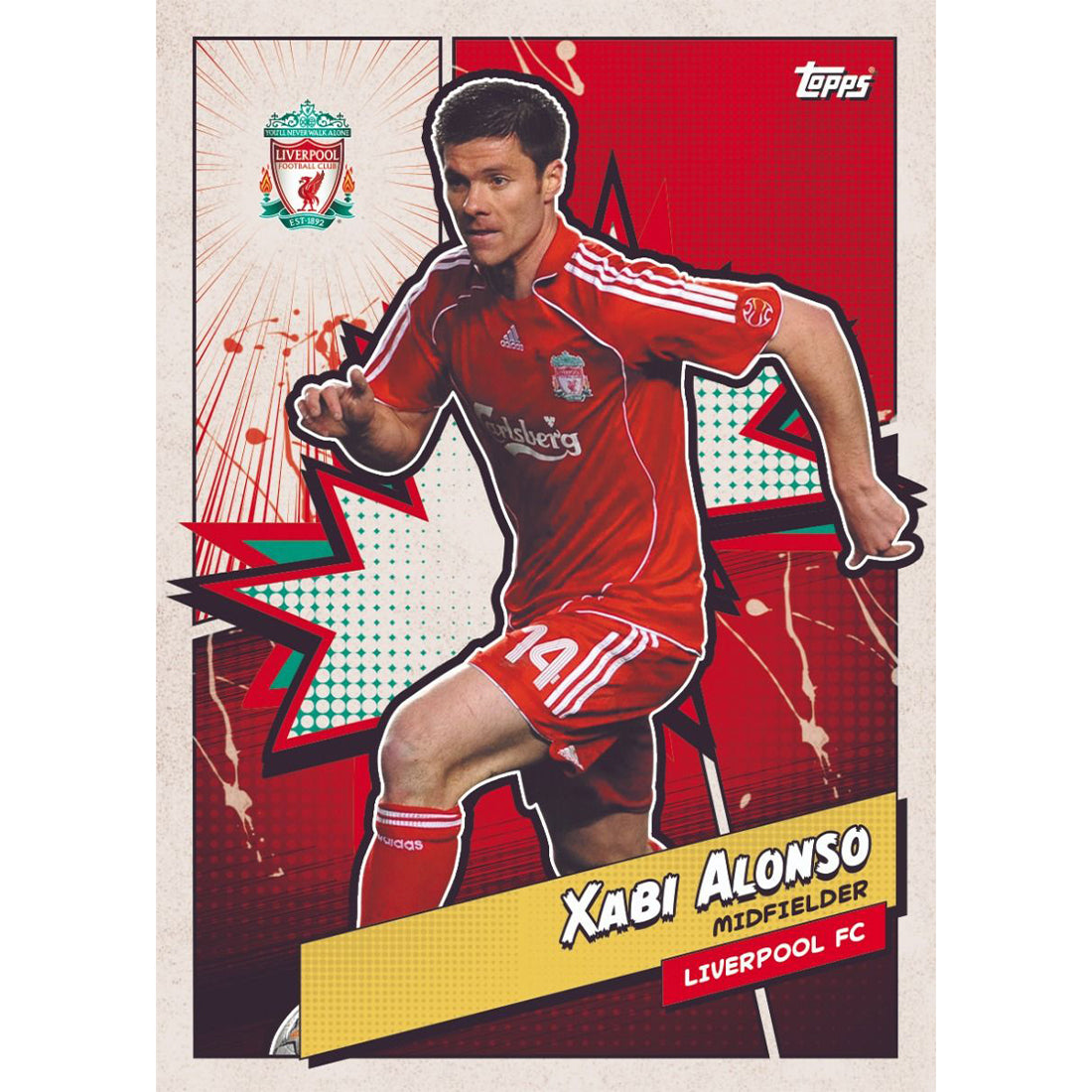 2023-24 TOPPS LIVERPOOL FAN SET (28 CARDS)