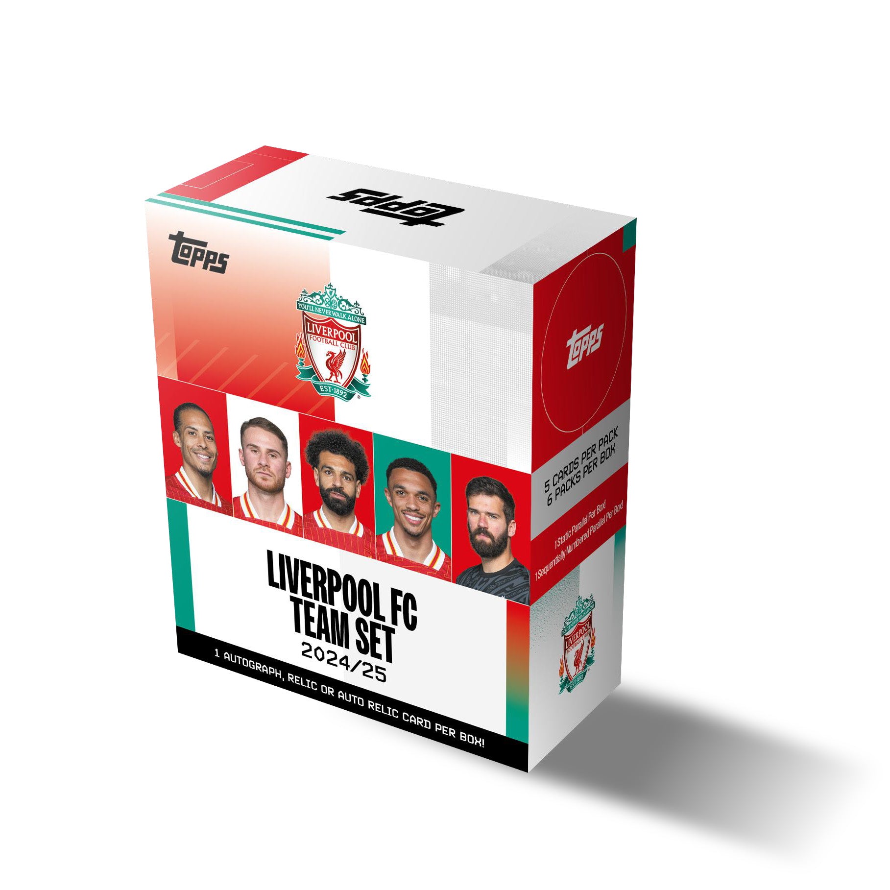 2024-25 TOPPS LIVERPOOL TEAM SET – BOX (30 CARDS) (PREORDER - IN STOCK DEC 13)