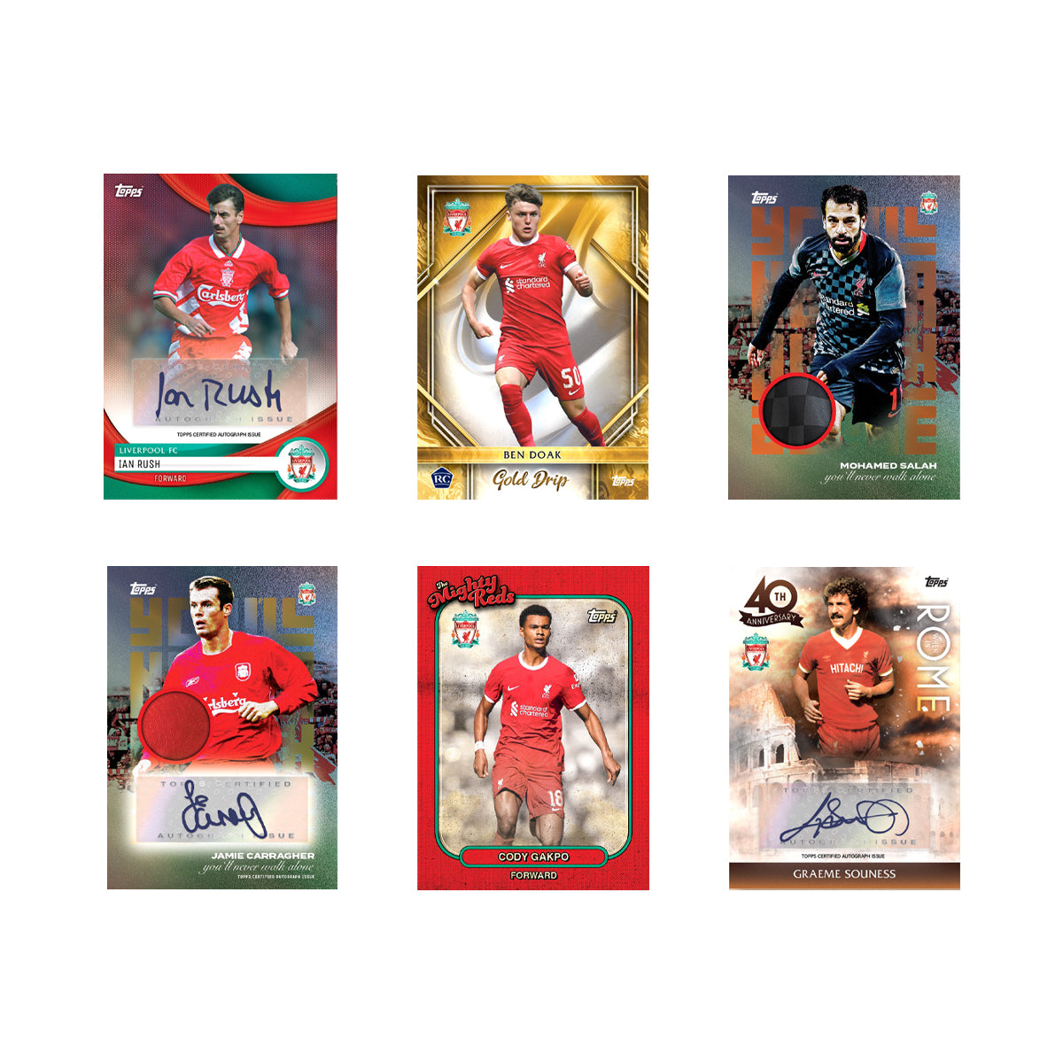 2023-24 TOPPS LIVERPOOL TEAM SET - BOX (30 CARDS)