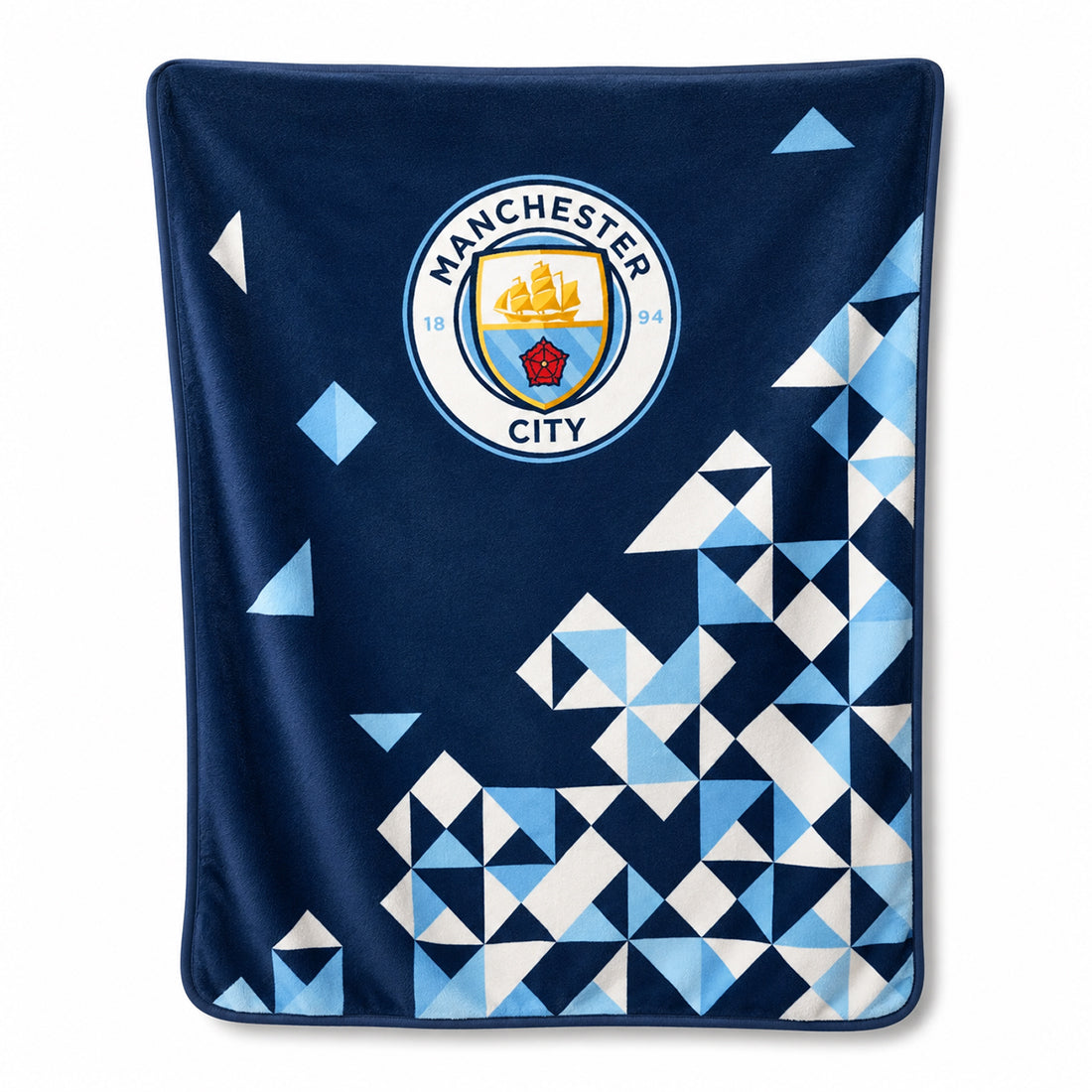 MANCHESTER CITY - PARTICLE FLEECE BLANKET (59 X 49")
