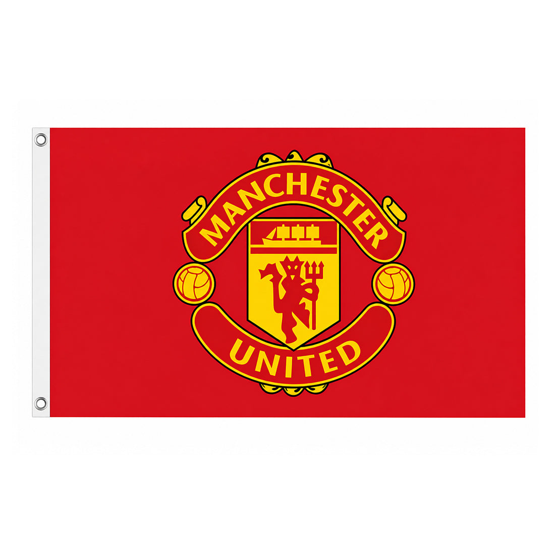 MANCHESTER UNITED - CORE CREST FLAG (3 X 5 FT)