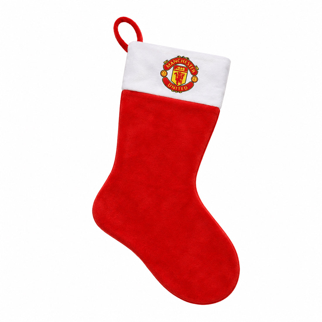 MANCHESTER UNITED - FLUFFY TEAM CREST STOCKING