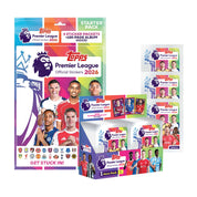 2025-26 TOPPS PREMIER LEAGUE STICKERS - 100-PACK BOX & MEGA STARTER PACK SET (ALBUM + 649 STICKERS) (PREORDER - IN STOCK JAN 10)