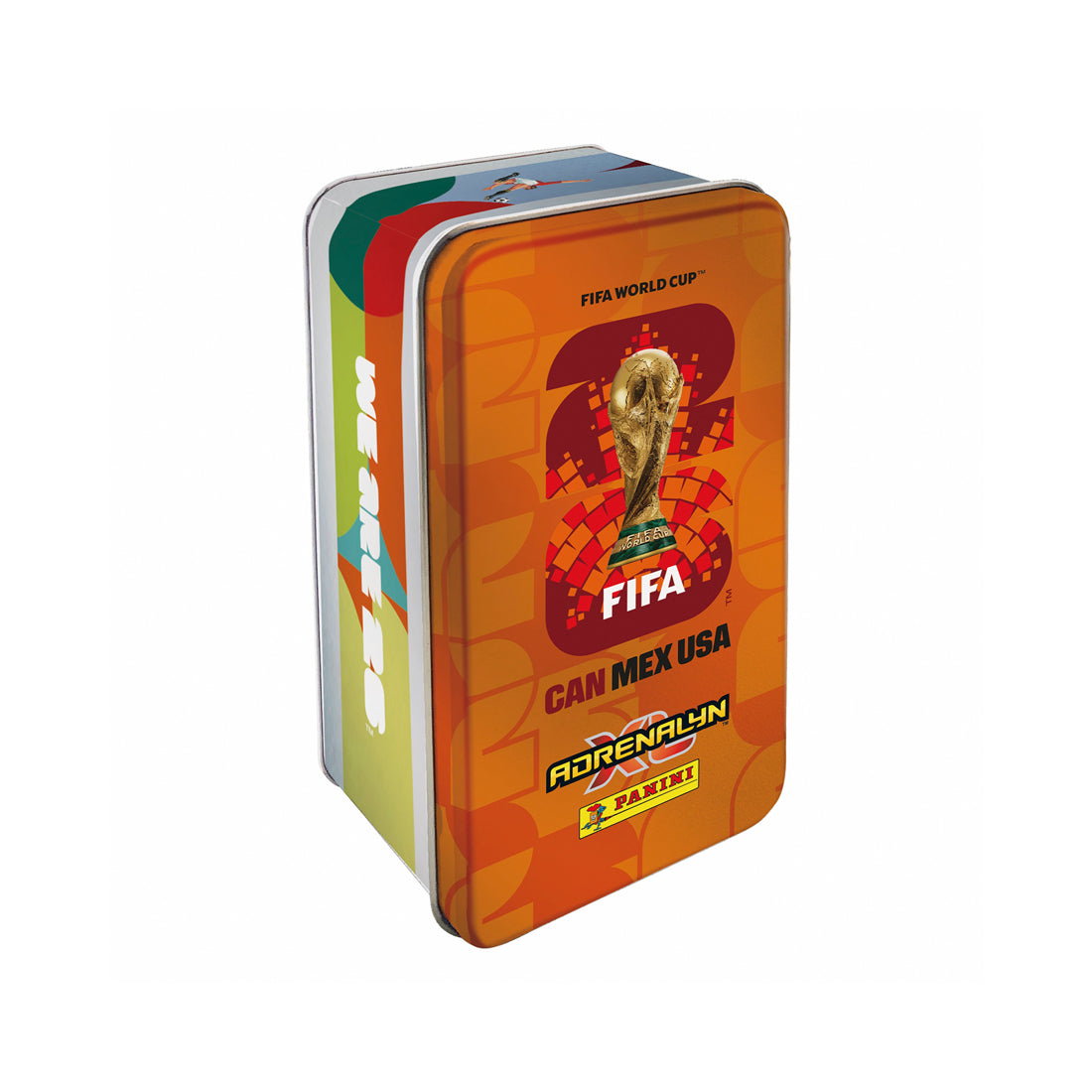2026 PANINI ADRENALYN XL FIFA WORLD CUP CARDS - MEGA TIN (66 CARDS + LE & GOLDEN BALLER) (PREORDER - IN STOCK MAR 16)