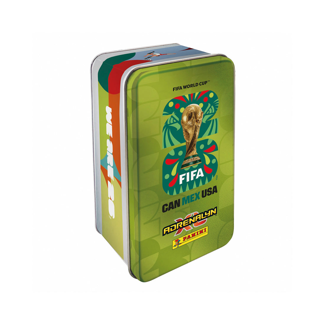 2026 PANINI ADRENALYN XL FIFA WORLD CUP CARDS - MEGA TIN (66 CARDS + LE & GOLDEN BALLER) (PREORDER - IN STOCK MAR 16)