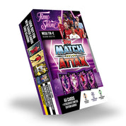 2024-25 TOPPS MATCH ATTAX UEFA CHAMPIONS LEAGUE CARDS - MEGA TIN 4-PACK SET (176 CARDS + 16 LE)