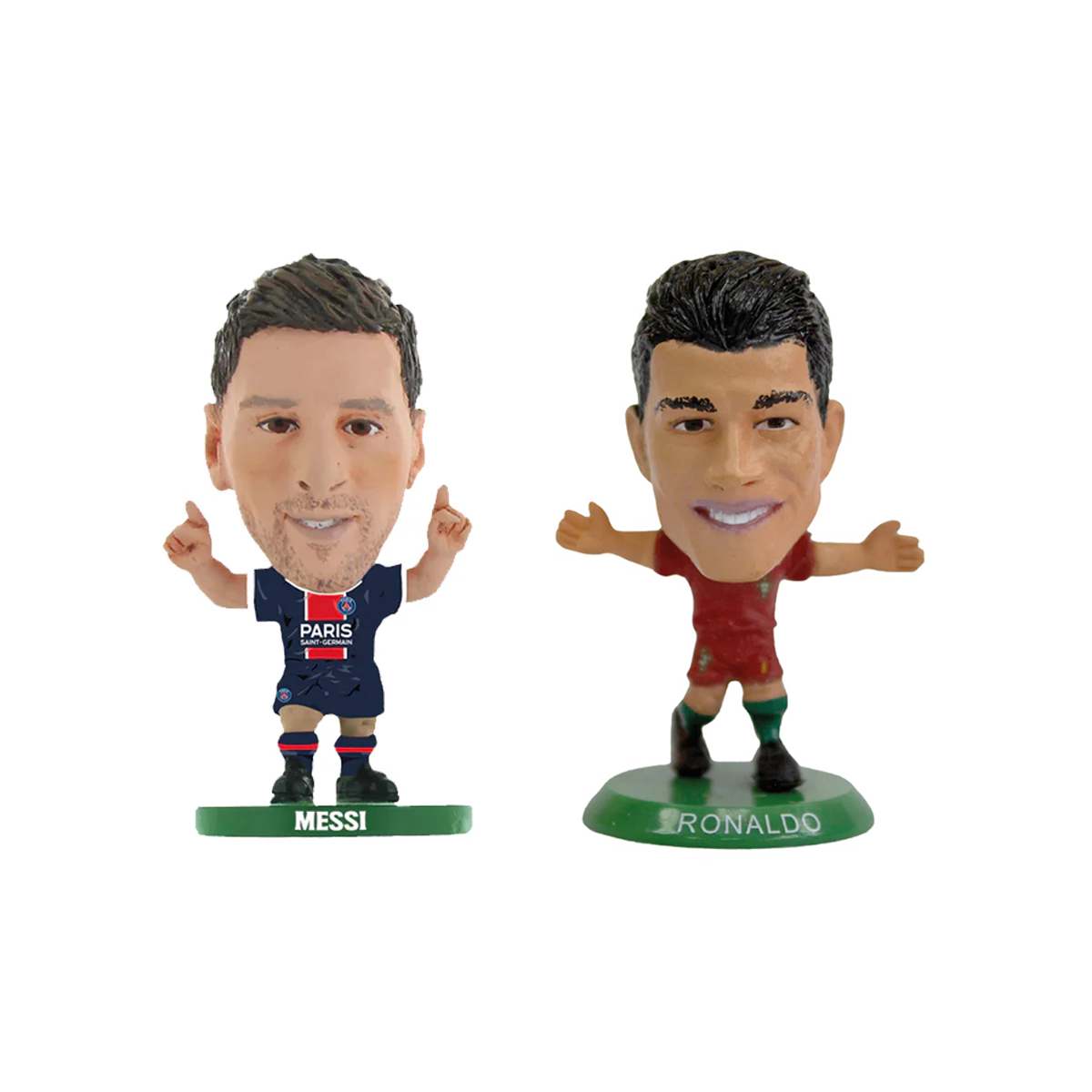 LIONEL MESSI & CRISTIANO RONALDO -  SOCCERSTARZ COMBO PACK (2-PACK)