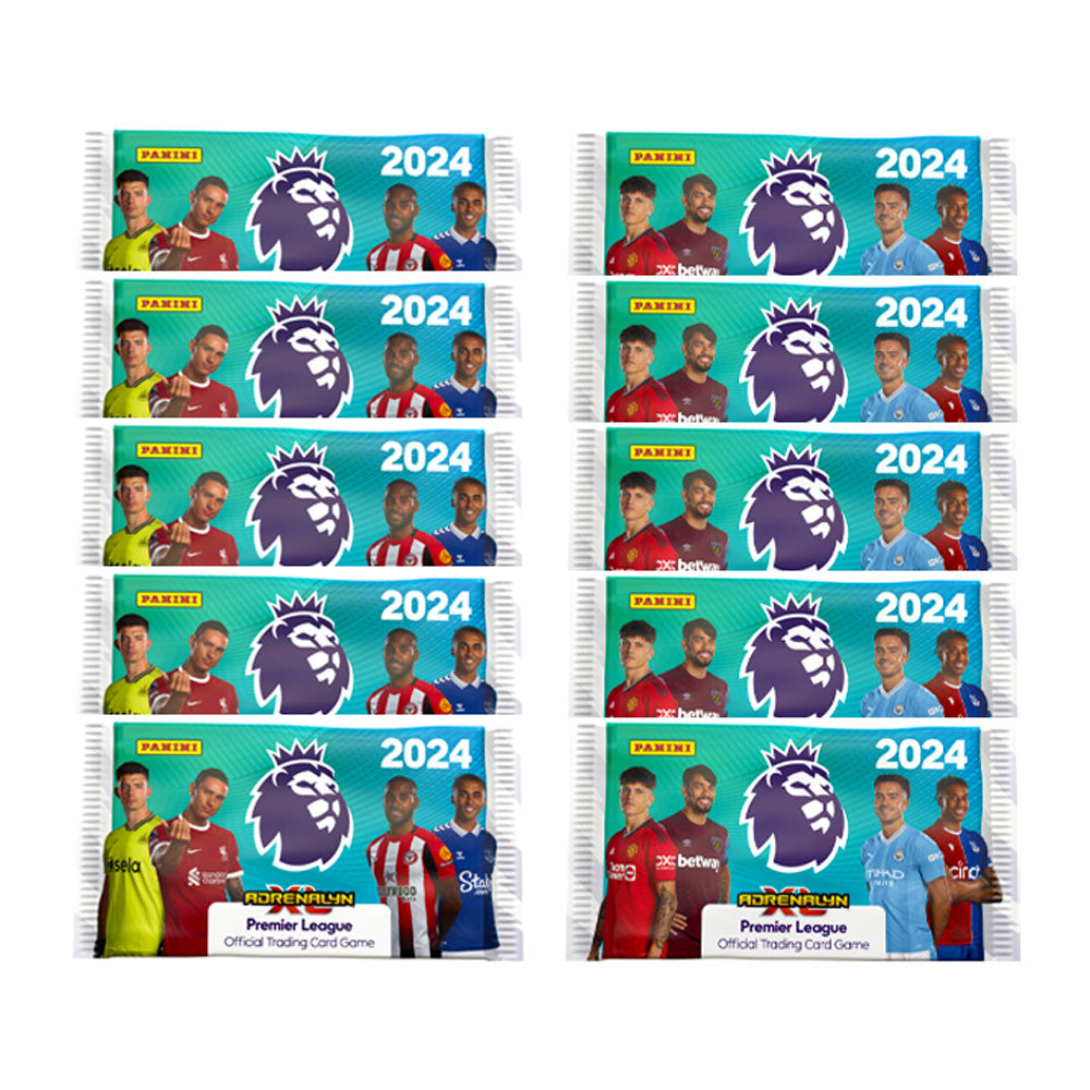 2023-24 PANINI ADRENALYN XL PREMIER LEAGUE CARDS - 10-PACK SET (60 CARDS)