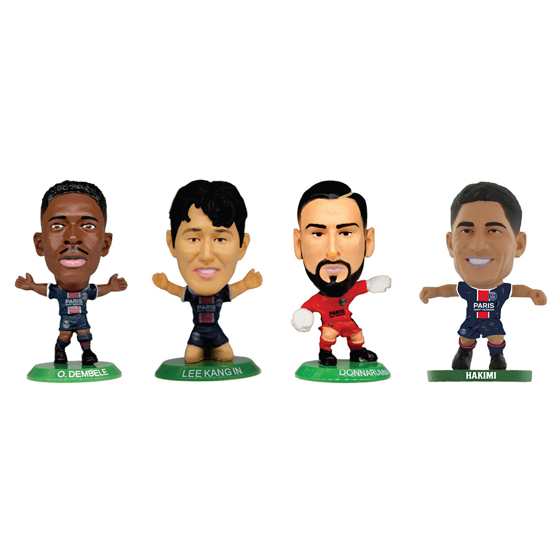 PARIS SAINT-GERMAIN - HAKIMI, DONNARUMMA, KANG-IN & DEMBELE SOCCERSTARZ COMBO PACK (4-PACK)