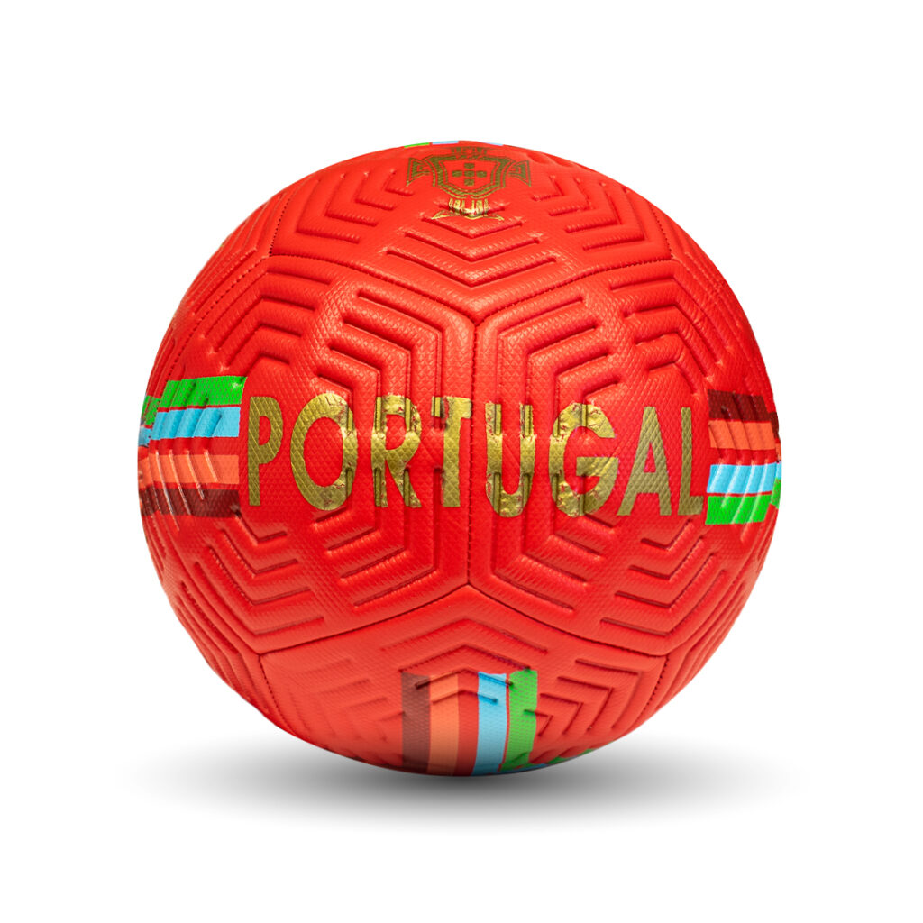 PORTUGAL – RED SOCCER BALL (SIZE 5)