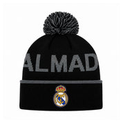 REAL MADRID – BLACK POM BEANIE
