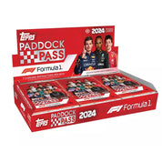 2024 TOPPS PADDOCK PASS FORMULA 1 CARDS - 16-PACK HOBBY BOX (128 CARDS)