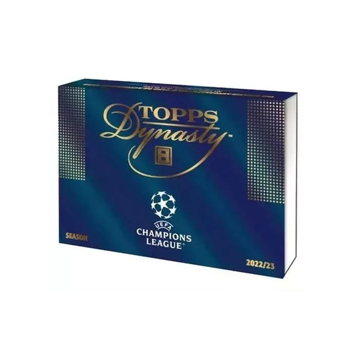 2022-23 TOPPS DYNASTY UEFA CHAMPIONS LEAGUE CARDS - 5 BOX FACTORY SEALED CASE