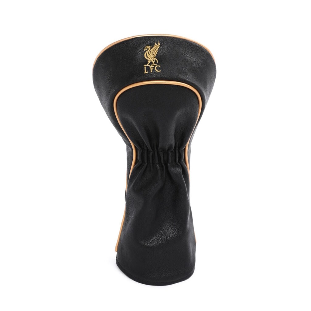 LIVERPOOL - BLACK & GOLD GOLF DRIVER HEADCOVER