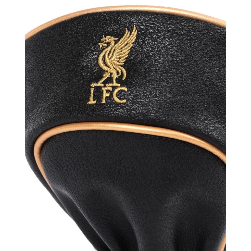 LIVERPOOL - BLACK & GOLD GOLF DRIVER HEADCOVER