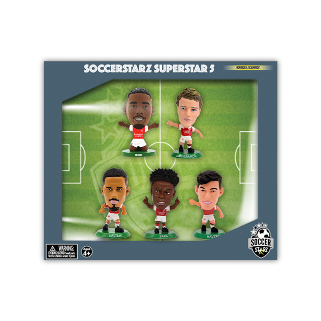 ARSENAL - 5 PLAYER SOCCERSTARZ TEAM SET