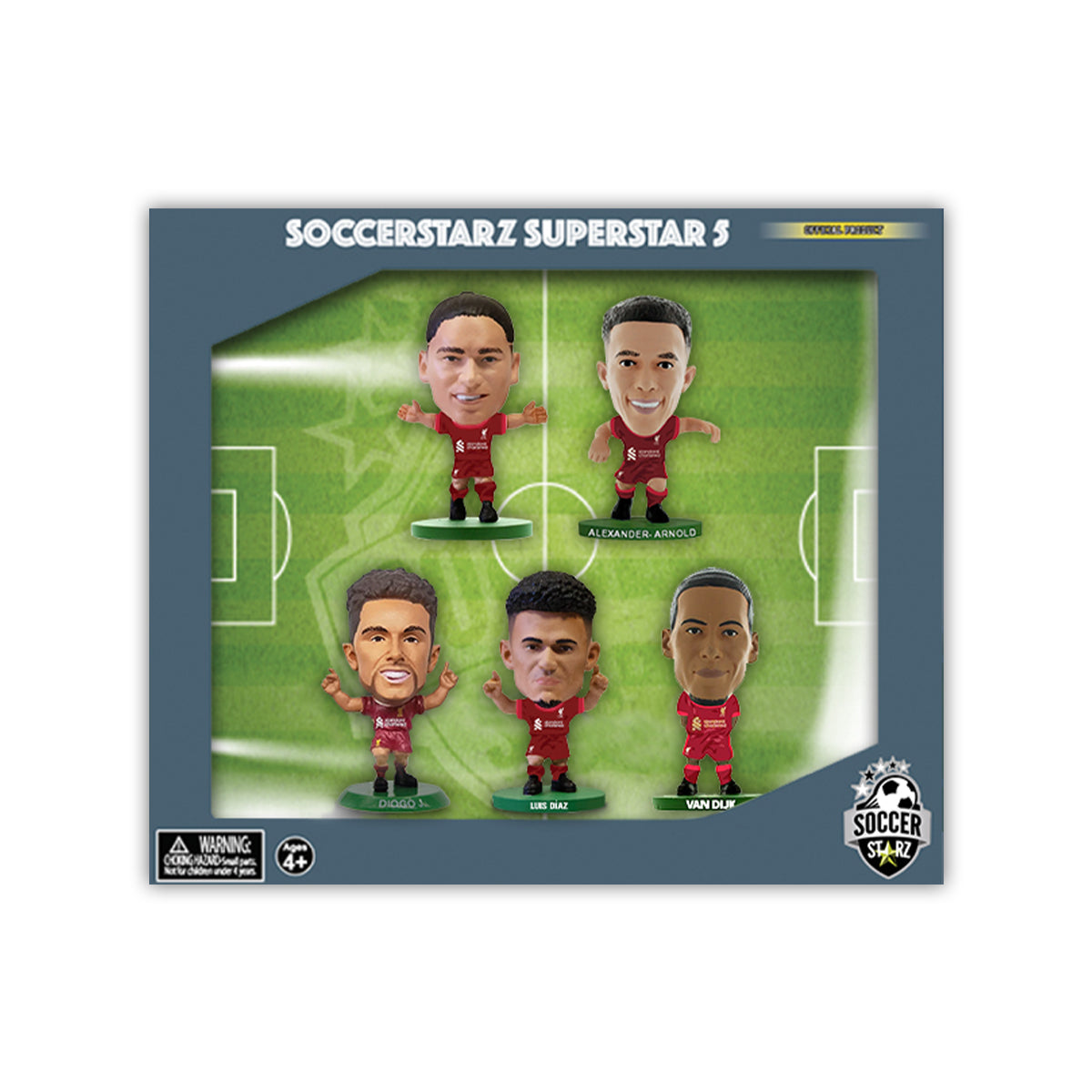 LIVERPOOL - 5 PLAYER SOCCERSTARZ TEAM SET