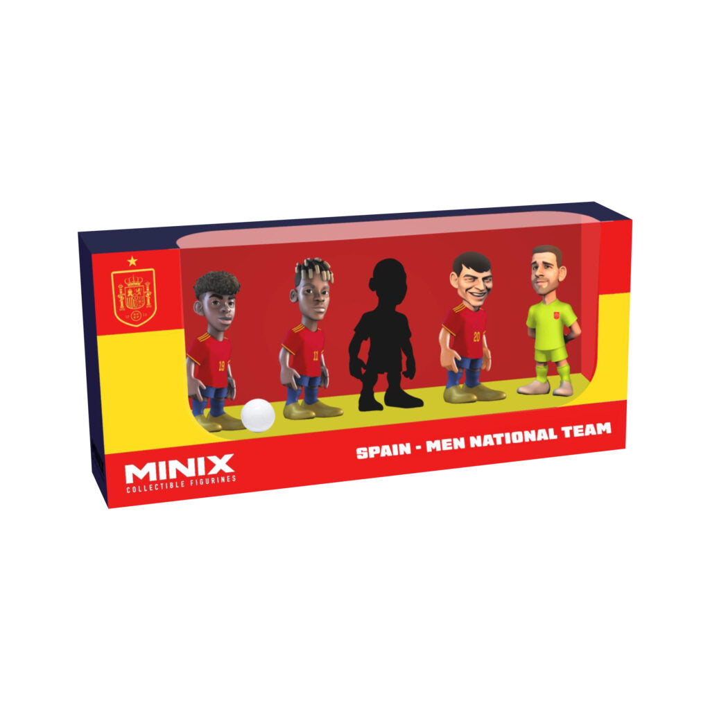 SPAIN – WORLD CUP 2026 MINIX FIGURINE SET (2.75″) (5-PACK) (PREORDER - IN STOCK MAY 22)