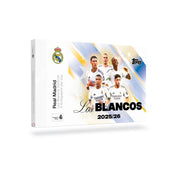 2025-26 TOPPS LOS BLANCOS REAL MADRID CARDS - 9-PACK HOBBY BOX (45 CARDS)