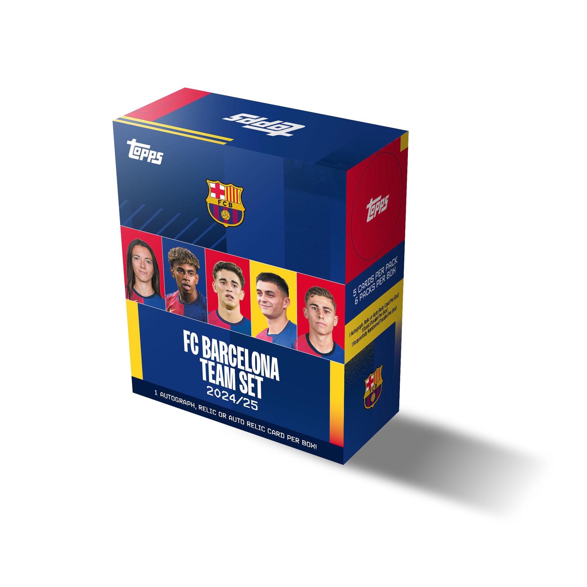 2024-25 TOPPS BARCELONA TEAM SET – BOX (30 CARDS) (PREORDER - IN STOCK DEC 7)