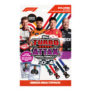 2024 TOPPS TURBO ATTAX FORMULA 1 CARDS - MEGA MULTI-PACK (39 CARDS + 2 LE)